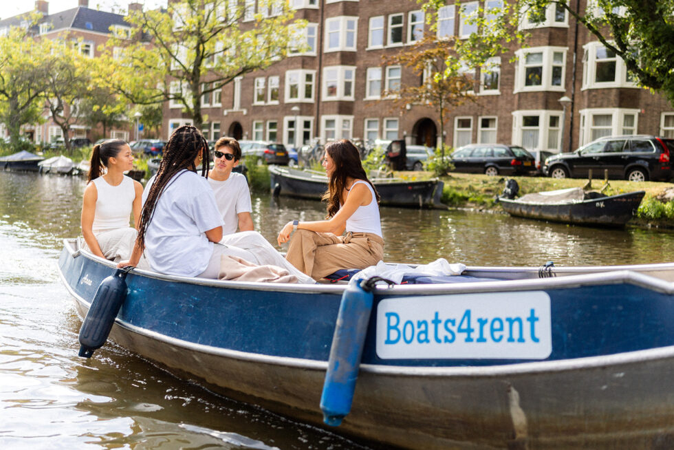 Boot mieten Amsterdam - 3 Stunden mit Boaty